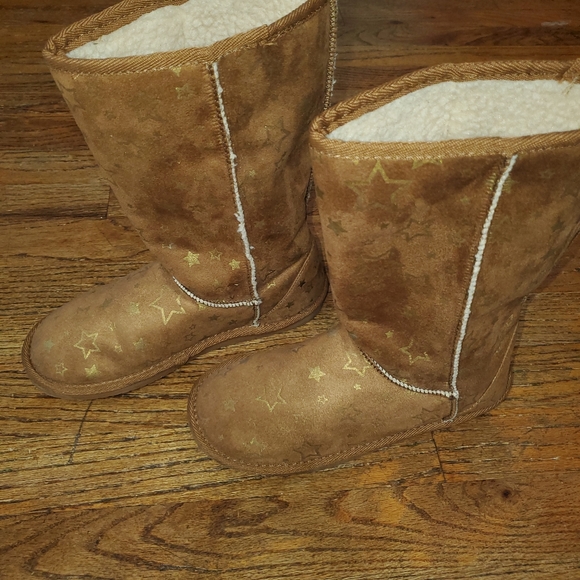 Airwalk Tan Star Cozy Girls Boot - Picture 3 of 11